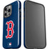 MLB Boston Red Sox - Solid Distressed iPhone 14 Pro Impact Case