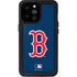 MLB Boston Red Sox - Solid Distressed iPhone 14 Pro Max Waterproof Case