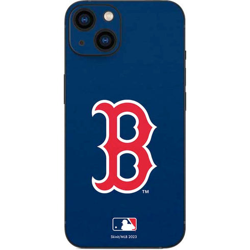 MLB Boston Red Sox - Solid Distressed iPhone 14 Skin