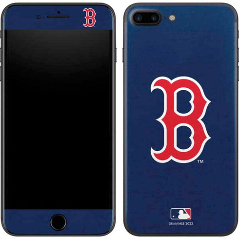 MLB Boston Red Sox - Solid Distressed iPhone 8 Plus Skin