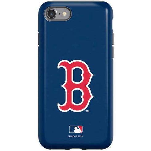 MLB Boston Red Sox - Solid Distressed iPhone SE (2nd & 3rd Gen) Pro Case