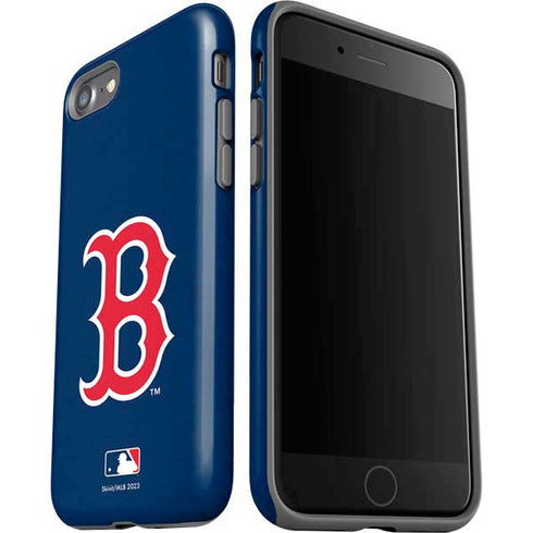 MLB Boston Red Sox - Solid Distressed iPhone SE (2nd & 3rd Gen) Pro Case