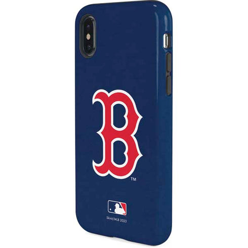 MLB Boston Red Sox - Solid Distressed iPhone X Pro Case