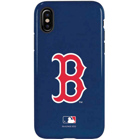 MLB Boston Red Sox - Solid Distressed iPhone XS Pro Case