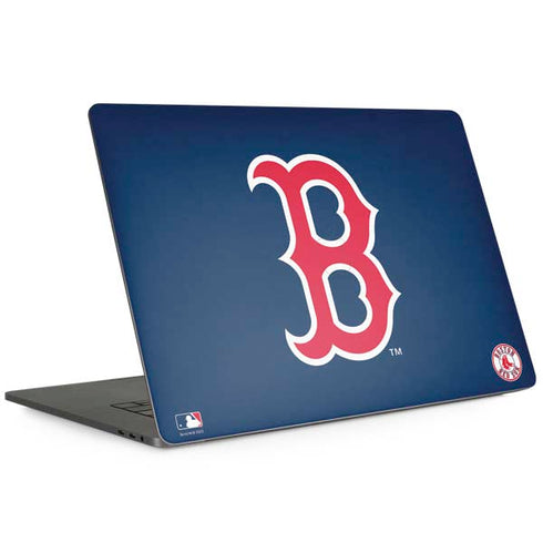 MLB Boston Red Sox - Solid Distressed Apple MacBook Pro 15-inch Skin