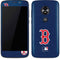 MLB Boston Red Sox - Solid Distressed Moto E5 Play Skin