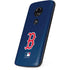 MLB Boston Red Sox - Solid Distressed Moto E5 Play Skin