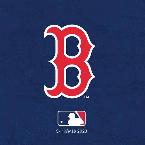 MLB Boston Red Sox - Solid Distressed Moto E5 Play Skin