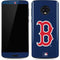 MLB Boston Red Sox - Solid Distressed Moto G6 Skin