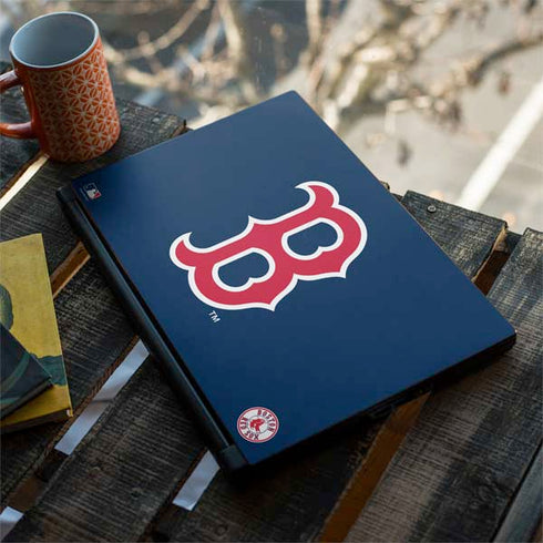 MLB Boston Red Sox - Solid Distressed MSI GS65 Stealth Laptop Skin