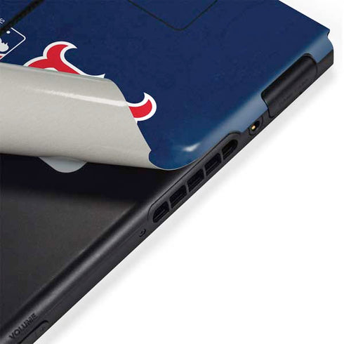 MLB Boston Red Sox - Solid Distressed Nintendo Switch Bundle Skin