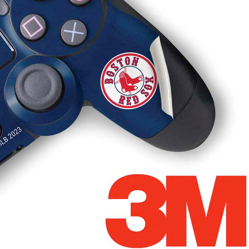 MLB Boston Red Sox - Solid Distressed PS4 Pro/Slim Controller Skin