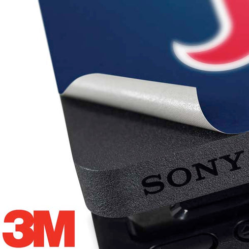 MLB Boston Red Sox - Solid Distressed PS4 Slim Skin