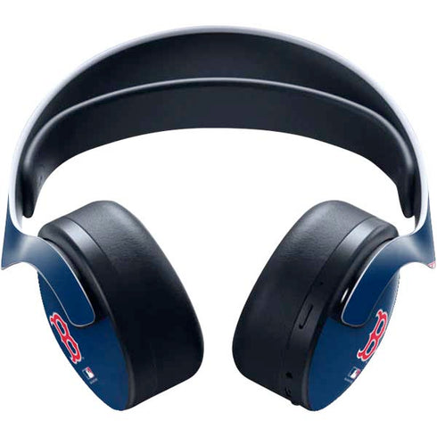 MLB Boston Red Sox - Solid Distressed PULSE 3D Wireless Headset for PS5 Skin