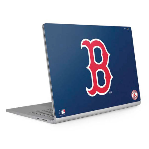 MLB Boston Red Sox - Solid Distressed Surface Book 2 13.5in Skin