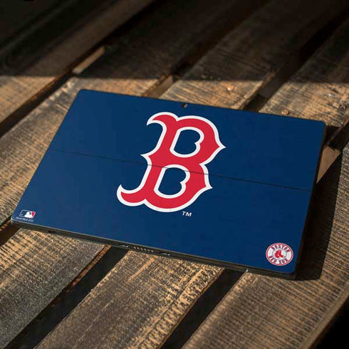 MLB Boston Red Sox - Solid Distressed Surface Pro 6 Skin