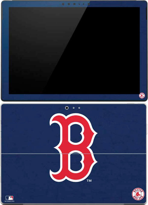 MLB Boston Red Sox - Solid Distressed Surface Pro (2017) Skin