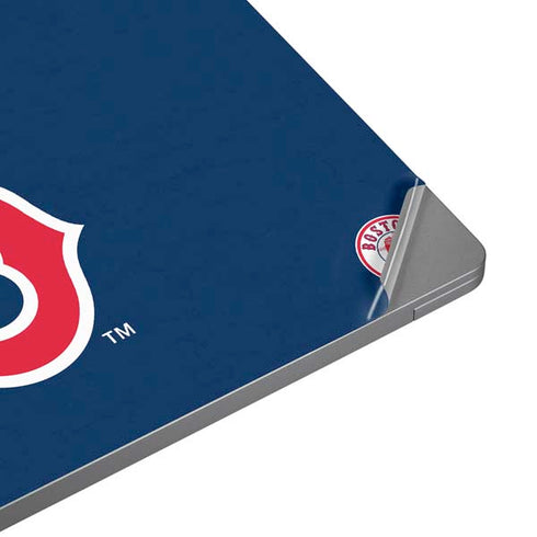 MLB Boston Red Sox - Solid Distressed Universal Laptop 12in (9.8 x 6.8in) Skin