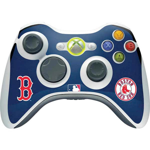 MLB Boston Red Sox - Solid Distressed Xbox 360 Wireless Controller Skin