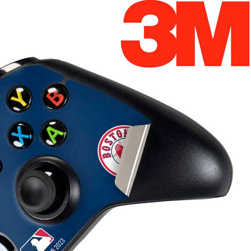 MLB Boston Red Sox - Solid Distressed Xbox One Controller Skin