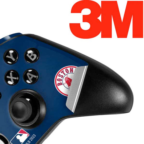 MLB Boston Red Sox - Solid Distressed Xbox One Elite Controller Skin