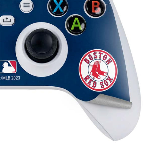 MLB Boston Red Sox - Solid Distressed Xbox Series S Skins