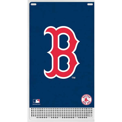 MLB Boston Red Sox - Solid Distressed Xbox Series S Console Skin