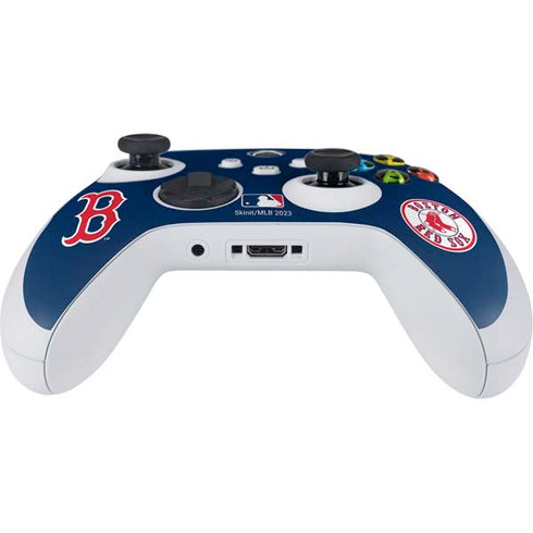 MLB Boston Red Sox - Solid Distressed Xbox Series S Controller Skin