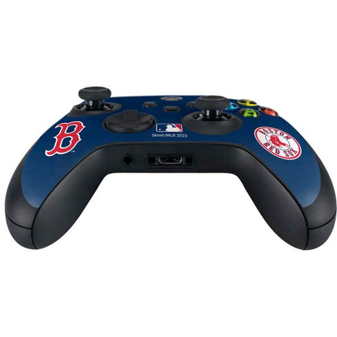MLB Boston Red Sox - Solid Distressed Xbox Series X Controller Skin