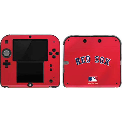 MLB Boston Red Sox Alternate/Away Jersey Nintendo 2DS Skin