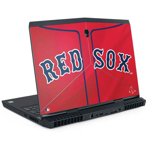 MLB Boston Red Sox Alternate/Away Jersey Dell Alienware Skin