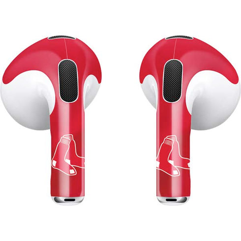 MLB Boston Red Sox Alternate/Away Jersey Apple AirPods (3rd Gen 2021) Skin