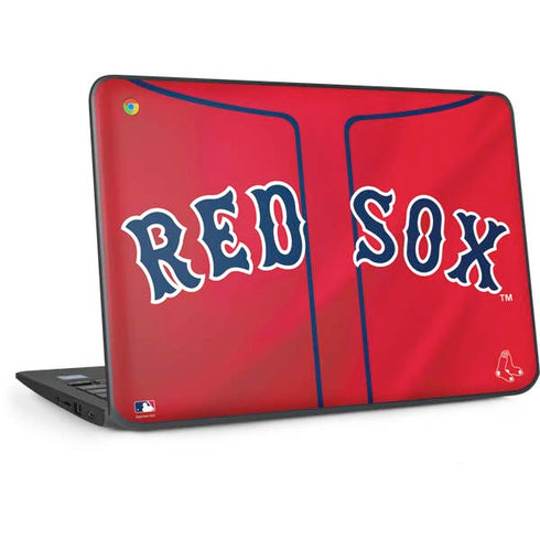 MLB Boston Red Sox Alternate/Away Jersey HP Chromebook Skin