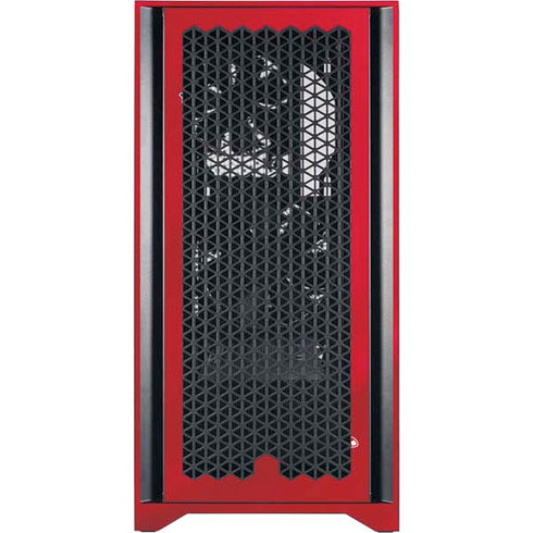 MLB Boston Red Sox Alternate/Away Jersey Corsair 4000D Tempered Glass Mid-Tower ATX Case Skin