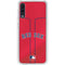 MLB Boston Red Sox Alternate/Away Jersey Galaxy A50 Clear Case
