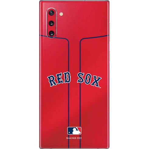 MLB Boston Red Sox Alternate/Away Jersey Galaxy Note 10 Skin