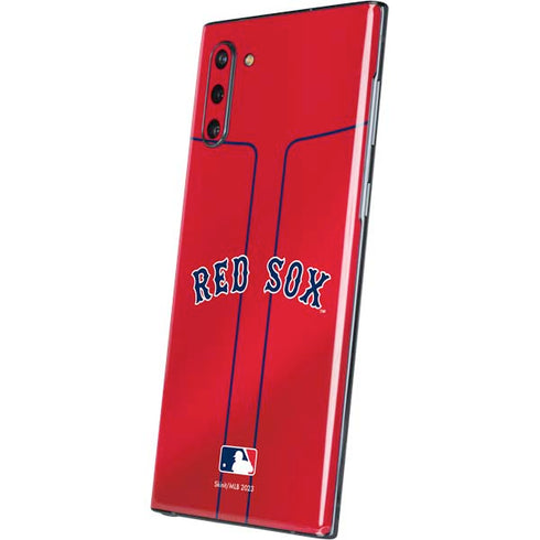 MLB Boston Red Sox Alternate/Away Jersey Galaxy Note 10 Skin