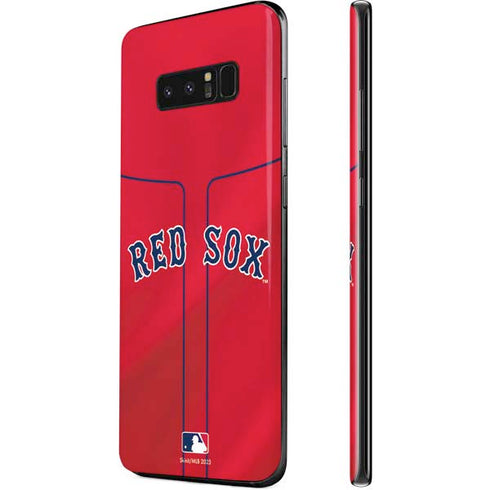 MLB Boston Red Sox Alternate/Away Jersey Galaxy Note 8 Skin