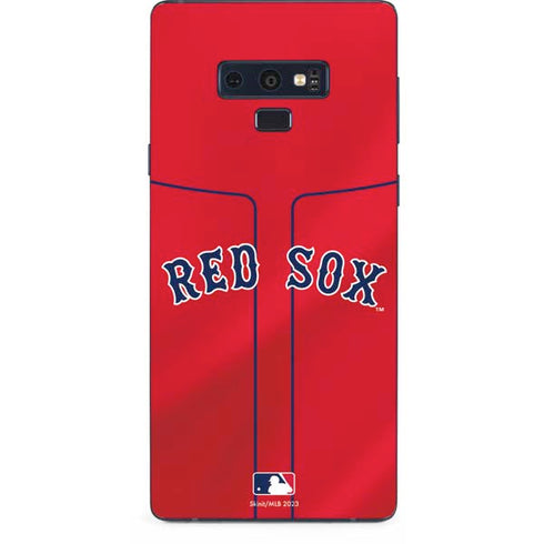 MLB Boston Red Sox Alternate/Away Jersey Galaxy Note 9 Skin