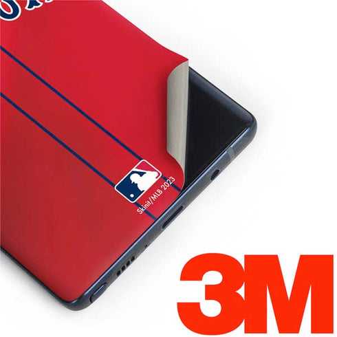 MLB Boston Red Sox Alternate/Away Jersey Galaxy Note 9 Skin