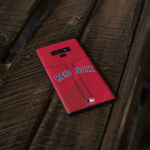 MLB Boston Red Sox Alternate/Away Jersey Galaxy Note 9 Skin