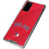 MLB Boston Red Sox Alternate/Away Jersey Galaxy Note20 5G Clear Case