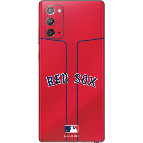 MLB Boston Red Sox Alternate/Away Jersey Galaxy Note20 5G Skin
