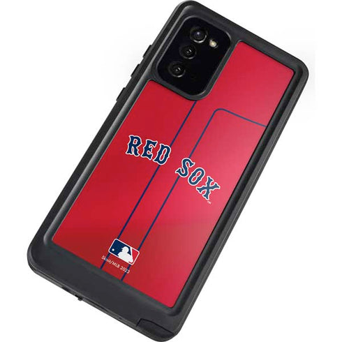 MLB Boston Red Sox Alternate/Away Jersey Galaxy Note20 5G Waterproof Case