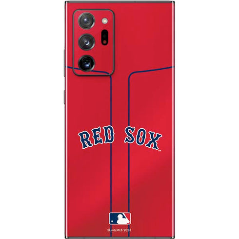 MLB Boston Red Sox Alternate/Away Jersey Galaxy Note20 Ultra 5G Skin