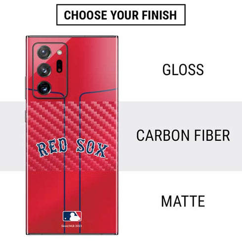 MLB Boston Red Sox Alternate/Away Jersey Galaxy Note20 Ultra 5G Skin