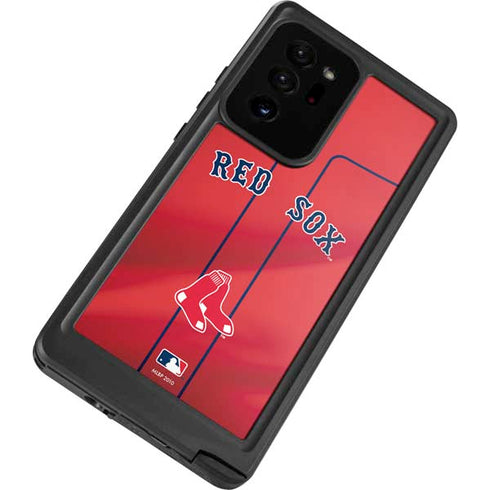 MLB Boston Red Sox Alternate/Away Jersey Galaxy Note20 Ultra 5G Waterproof Case
