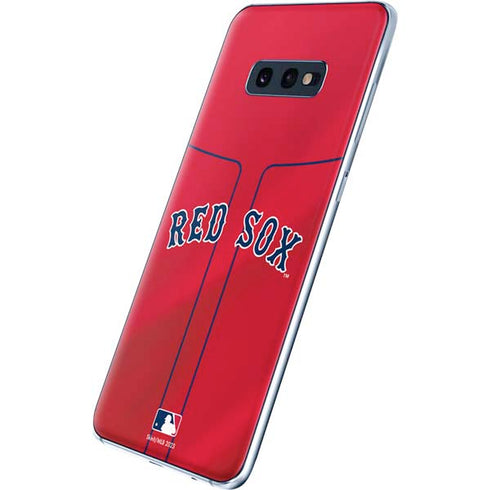MLB Boston Red Sox Alternate/Away Jersey Galaxy S10e Skin