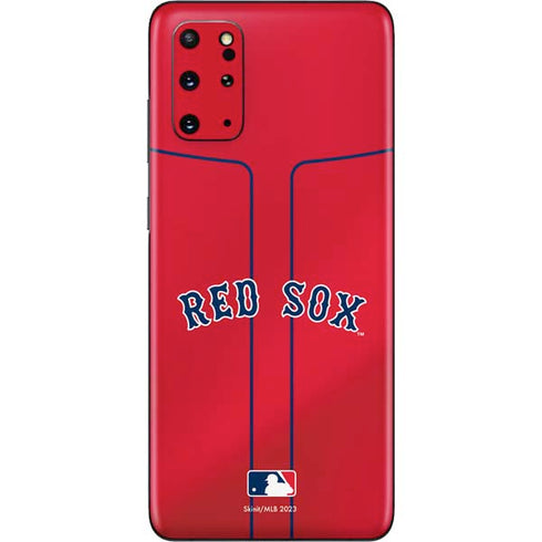 MLB Boston Red Sox Alternate/Away Jersey Galaxy S20 Plus Skin