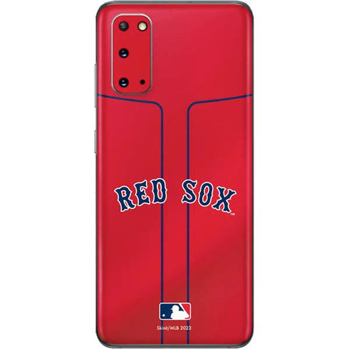 MLB Boston Red Sox Alternate/Away Jersey Galaxy S20 Skin